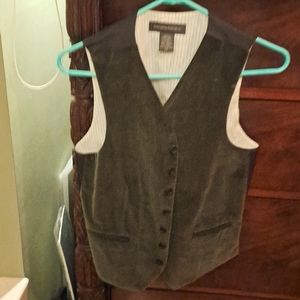 XS Banana Republic Velvet Vest